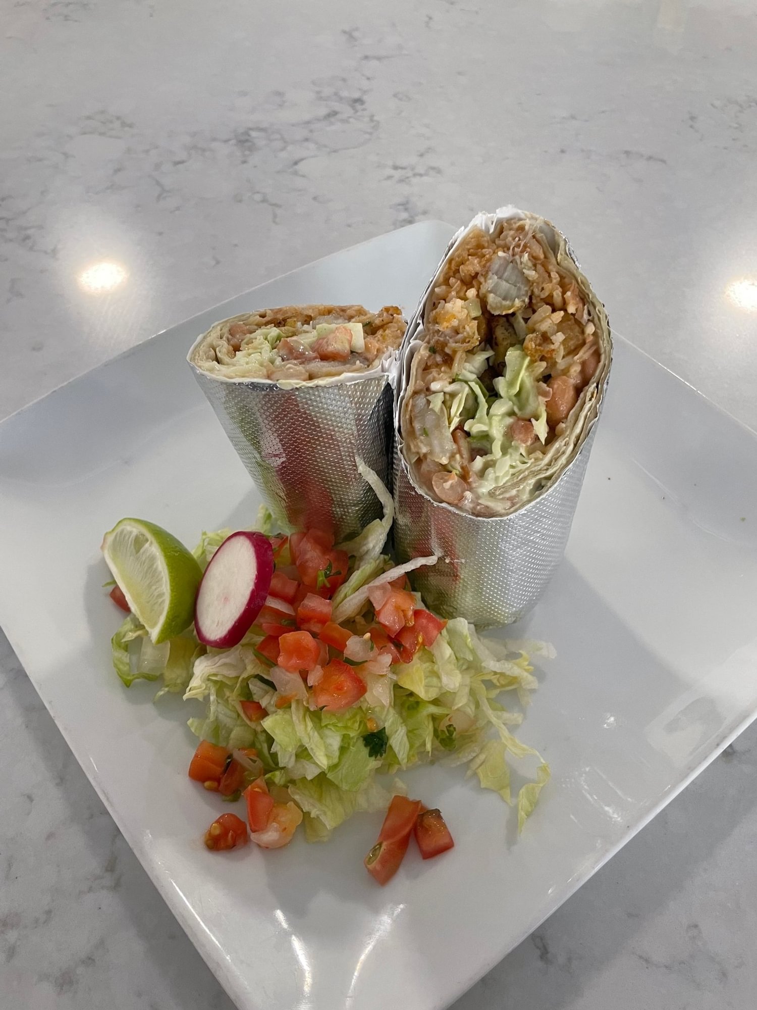 Fish Burrito