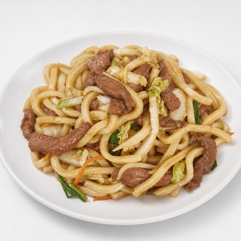 Beef Yaki Udon or Ramen