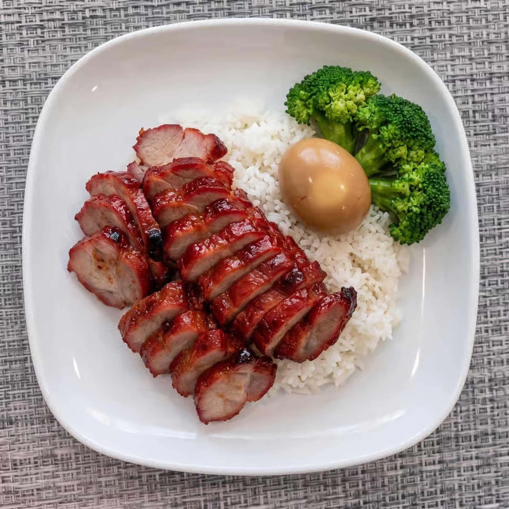 BBQ Pork on Rice / 叉燒飯