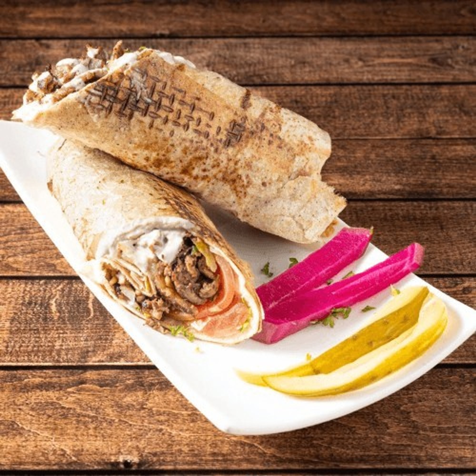 BEEF SHAWARMA PITA