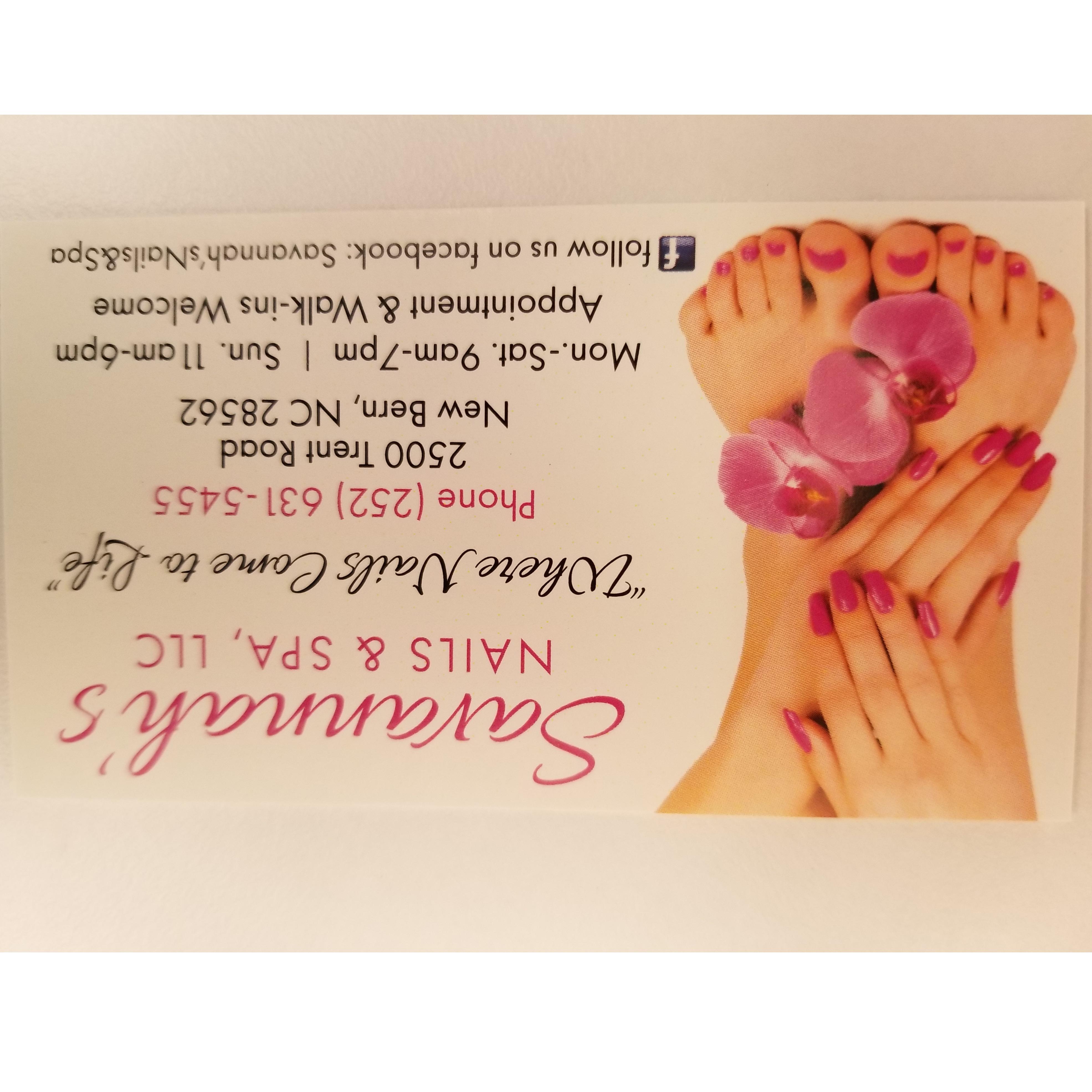 Savannah's  Nails &amp; Spa Logo