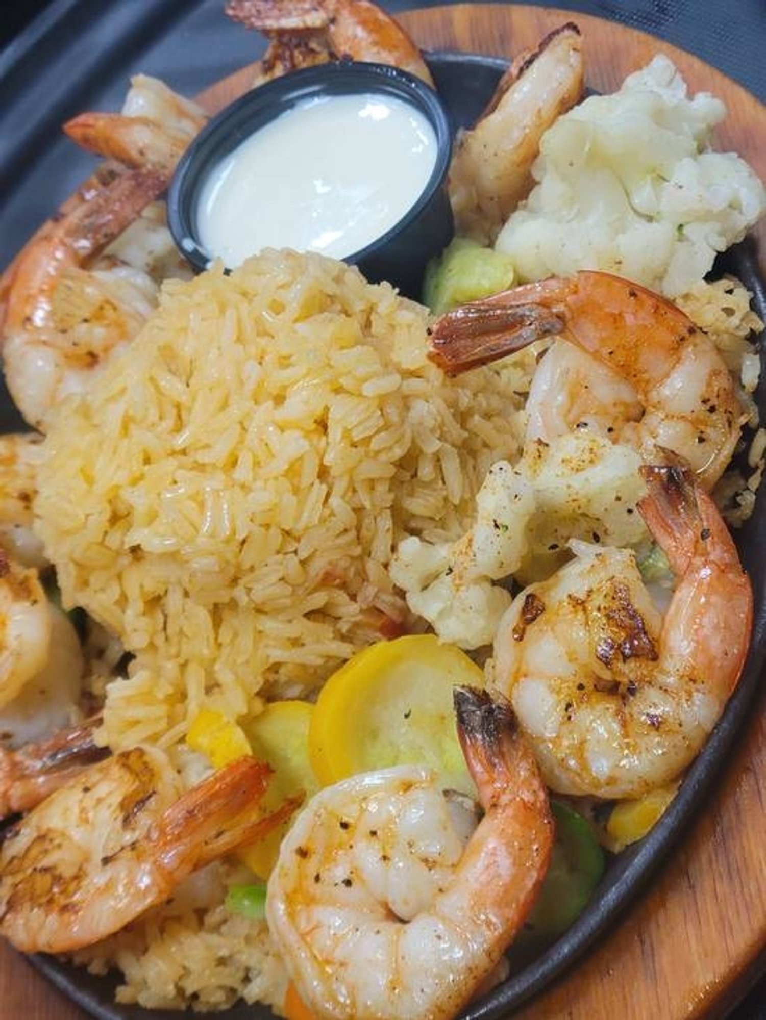 Camarones a La Plancha