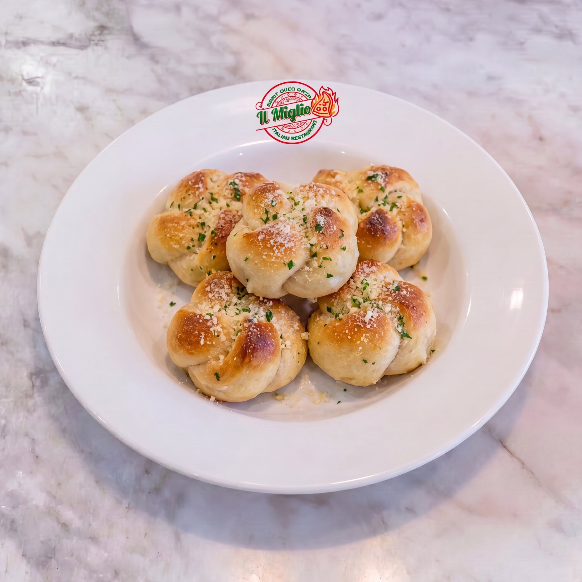 Garlic Knots (5 Pieces)