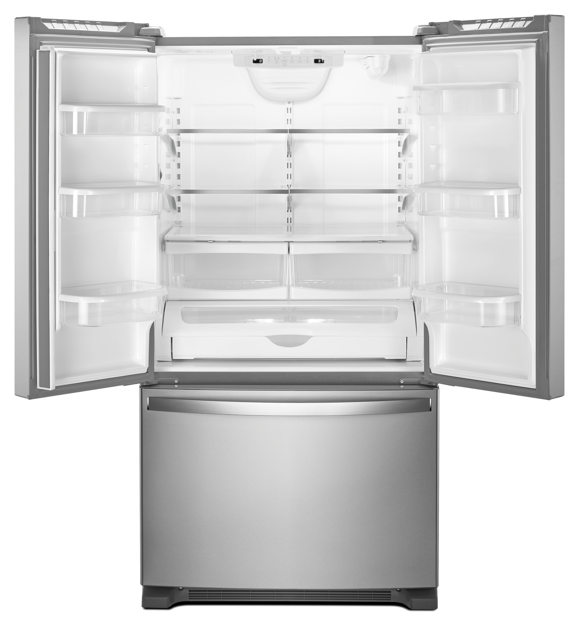 22 Cu. Ft. French Door Refrigerator  w/ Internal Water - Stainless Steel