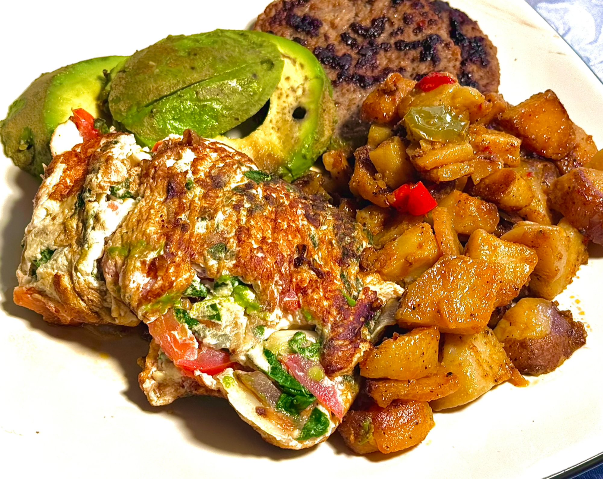 Build Your Own Omelette with Regular Eggs