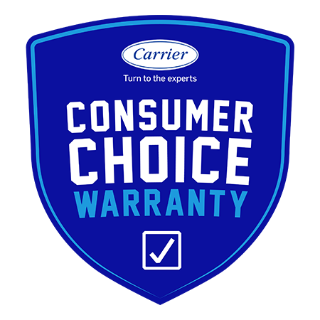 Carrier Consumer Choice Warranty Logo
