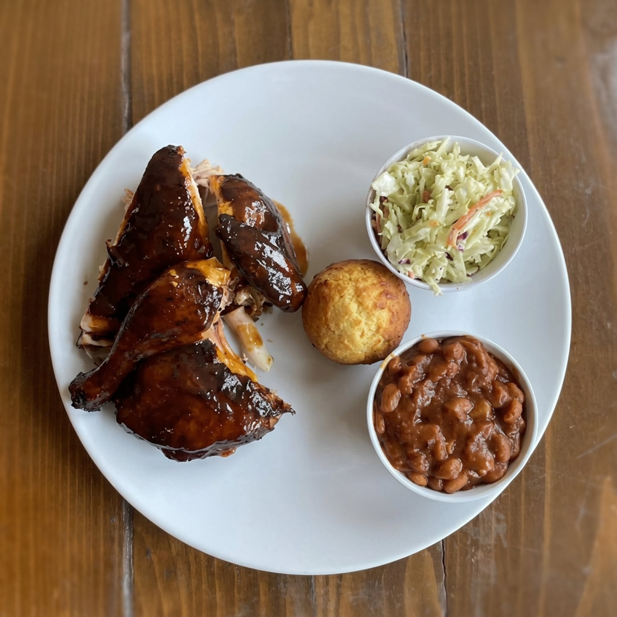 BBQ Chicken Lunch Plate