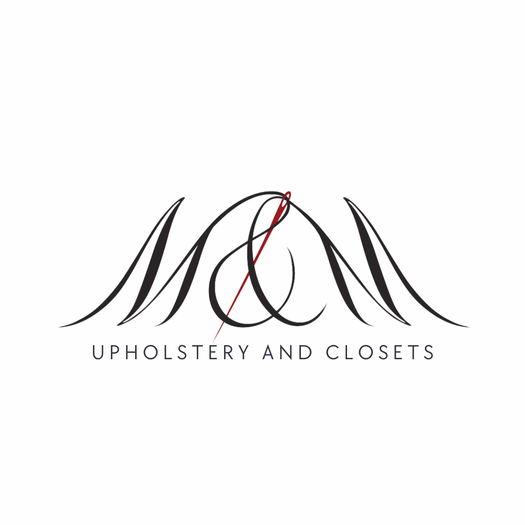 M&amp;M Upholstery and Closets Logo