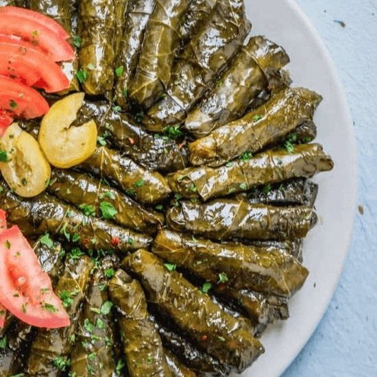Hot Stuffed Grape Leaves
