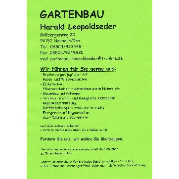 Logo von Garten- und Landschaftsbau Leopoldseder