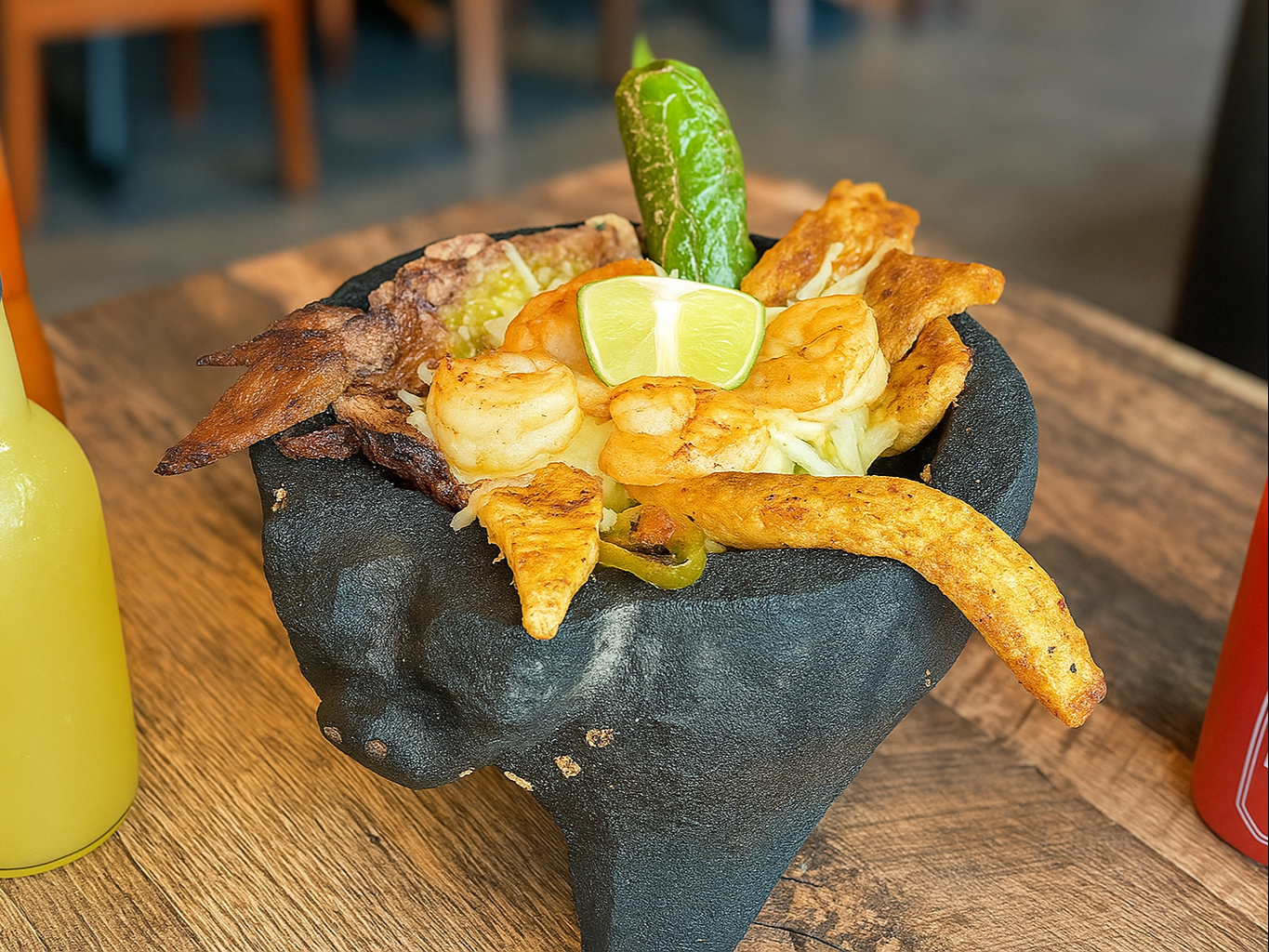 Seafood Molcajete