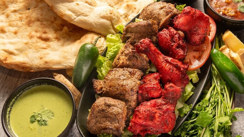 Combo No.4 Lamb Kabob + Chicken Tikka