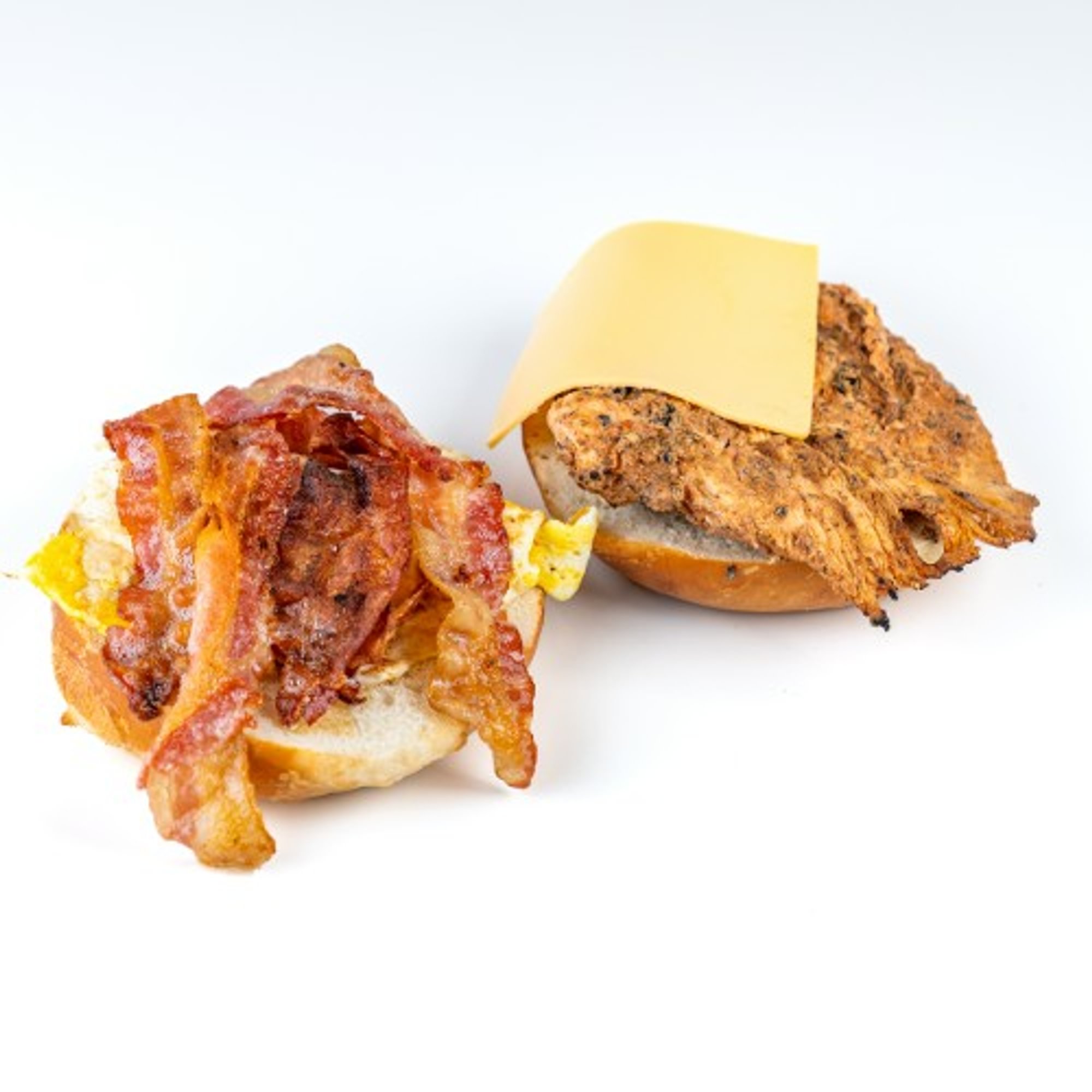 Chicken Egg and Cheese Sandwich