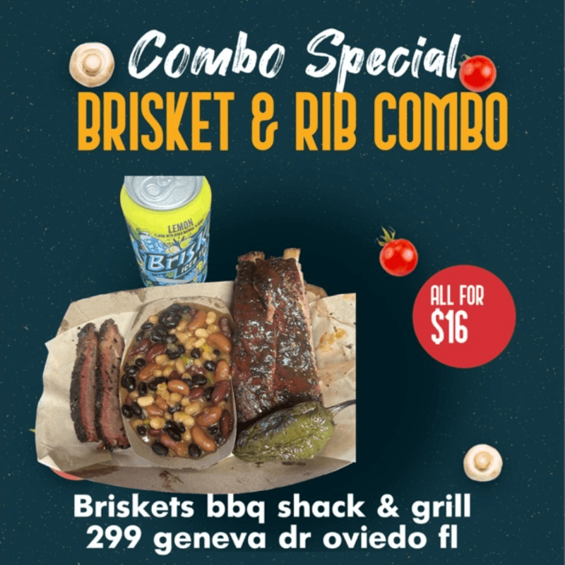 Brisket & Rib Combo Special