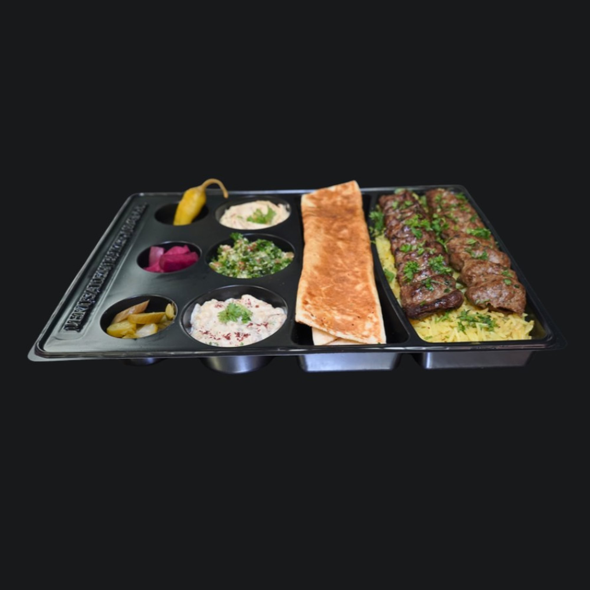 Kufta Kabob Platter