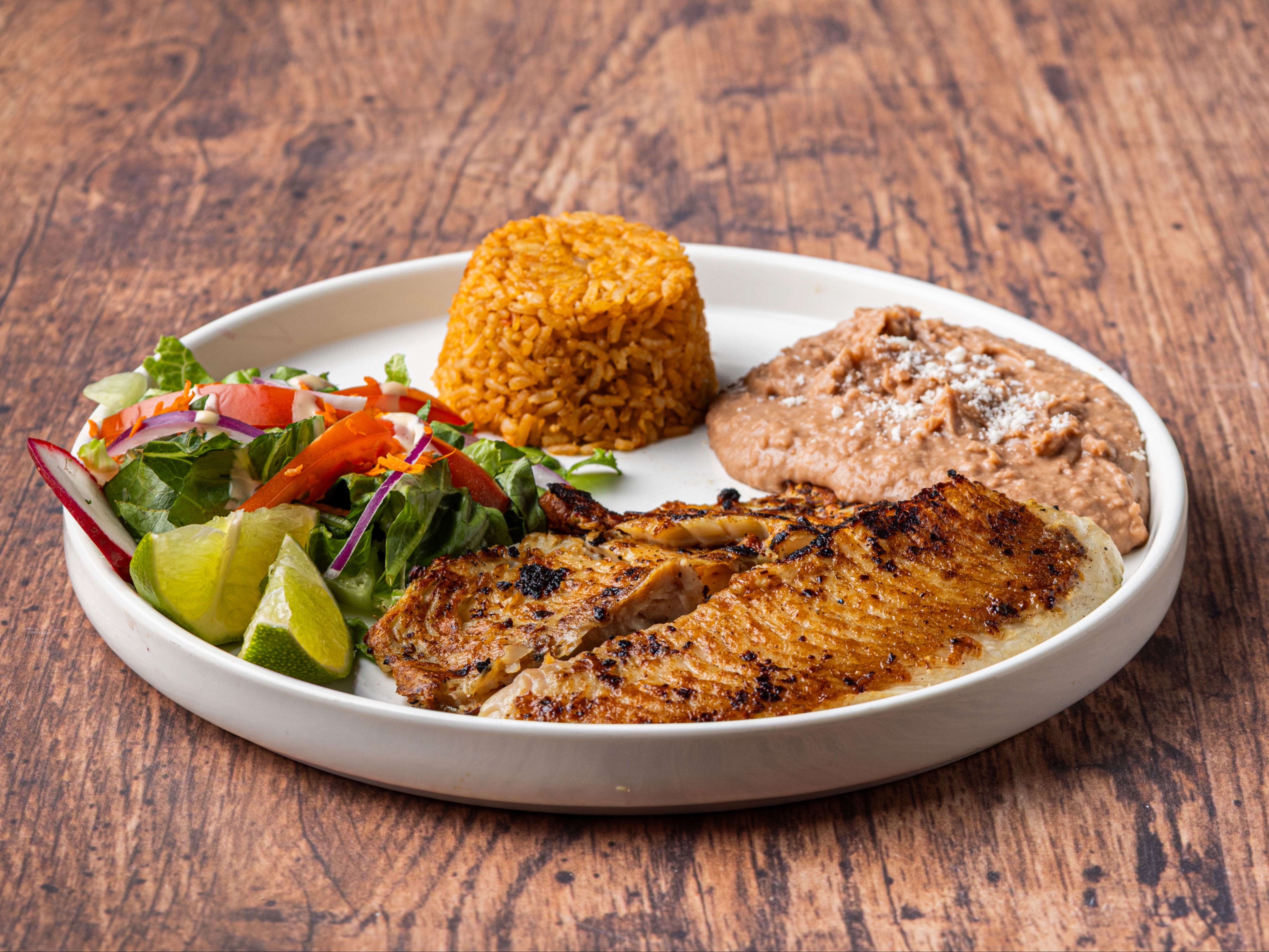 Grilled Tilapia (Filete De Pescado)