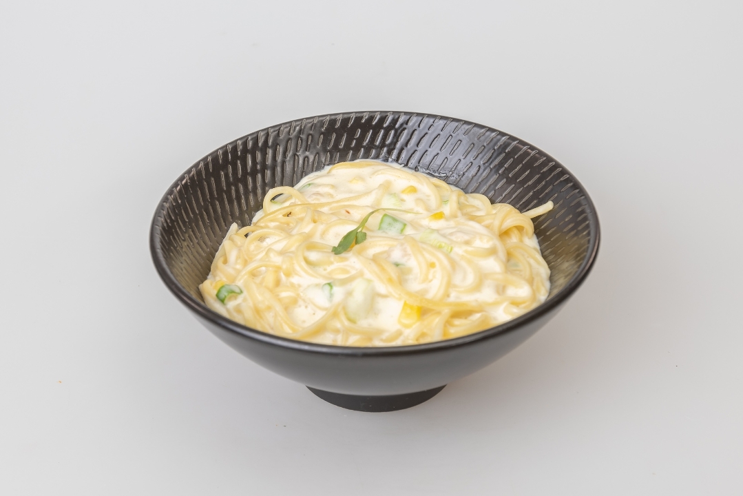 Creamy Corn Fettuccine