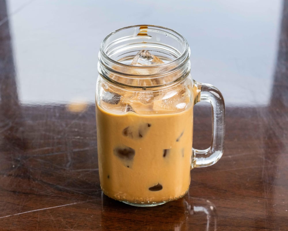B1. Espresso Black Coffee with Condensed Milk
