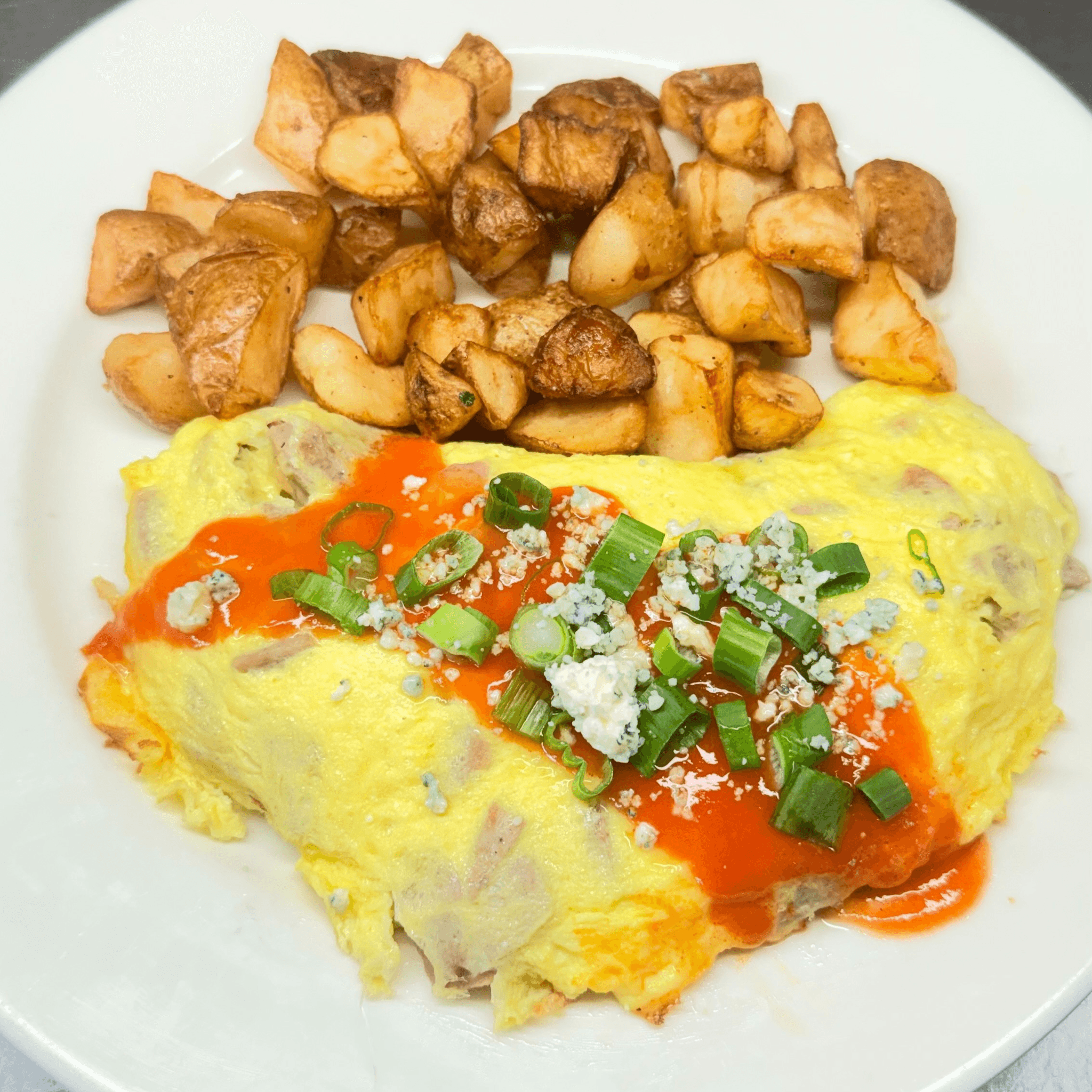 Spicy Buffalo Omelette