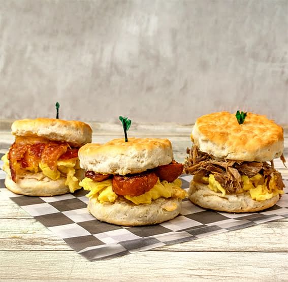 Biscuits Slider Trio