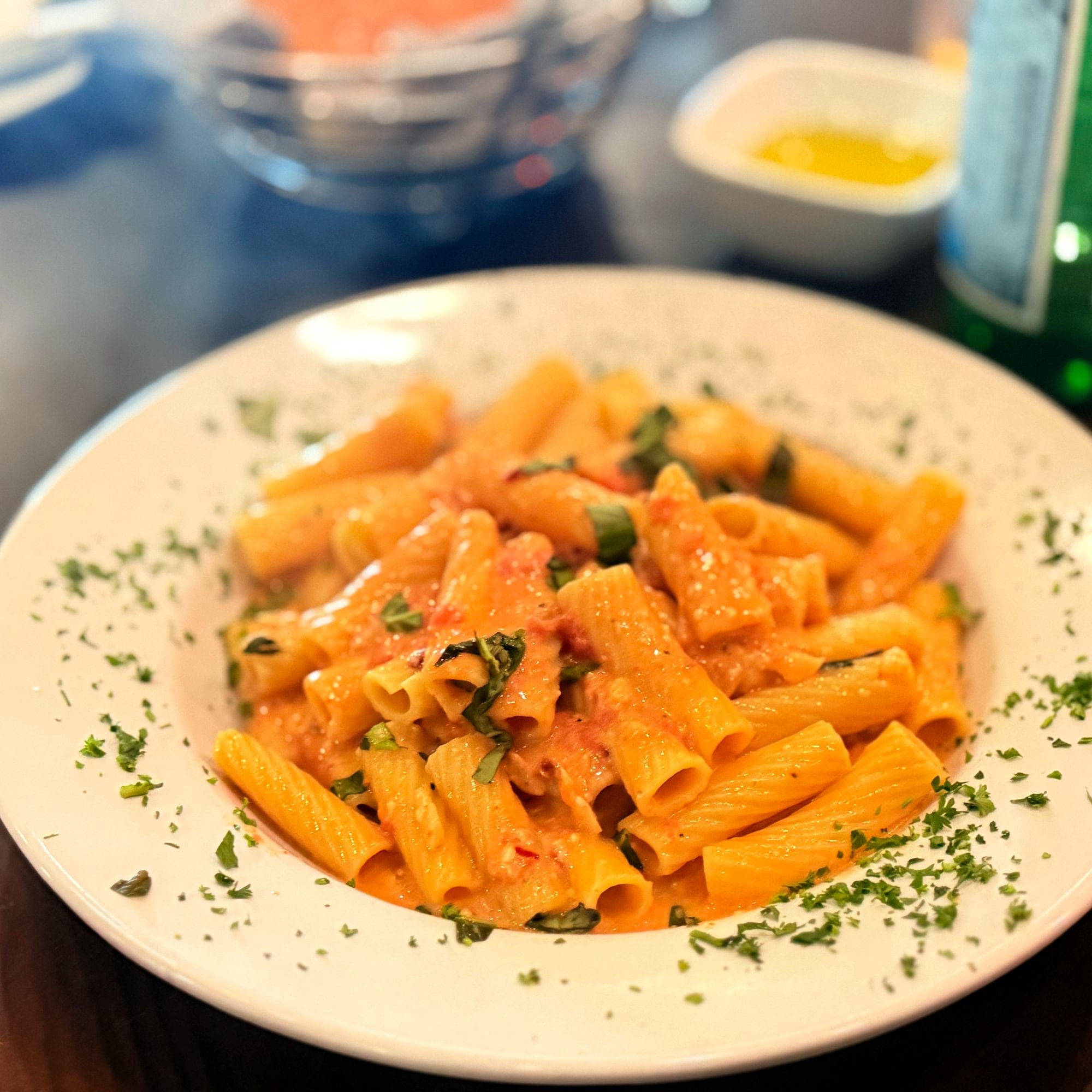 Rigatoni alla Vodka-Lunch.
