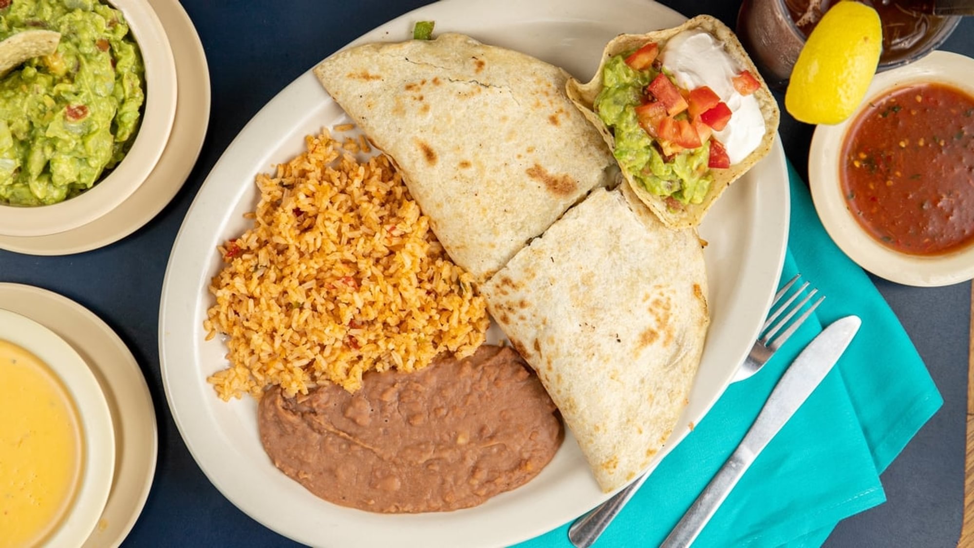 Quesadilla Plate