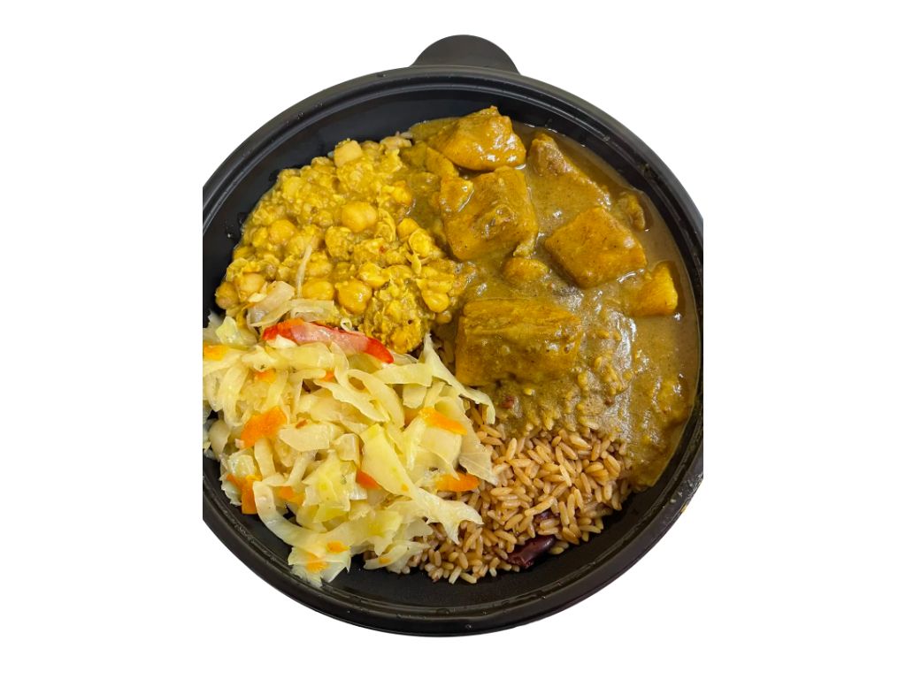 Curry Potato/Channa Dinner