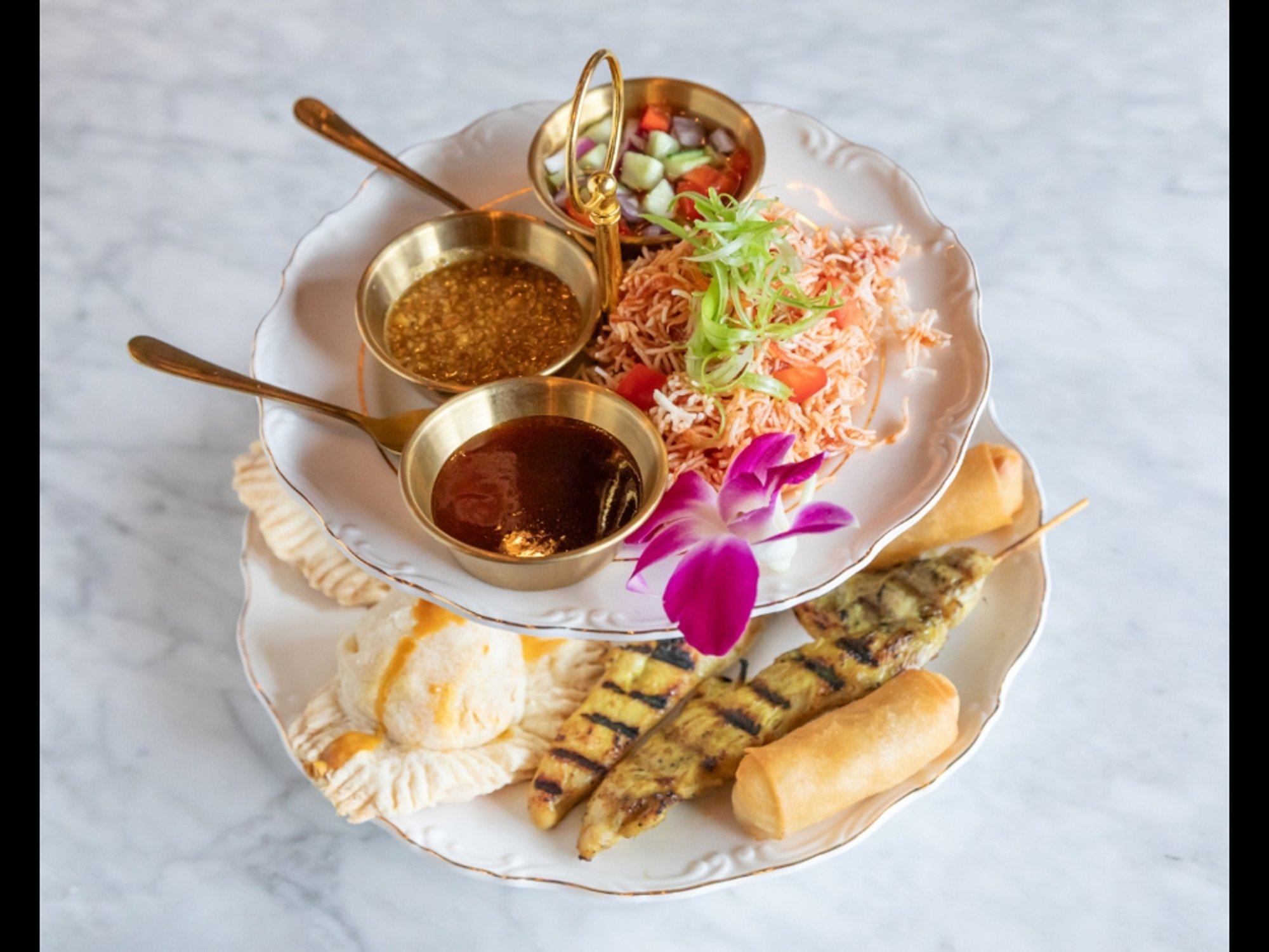 Phattra Thai Mixed Appetizers for 2