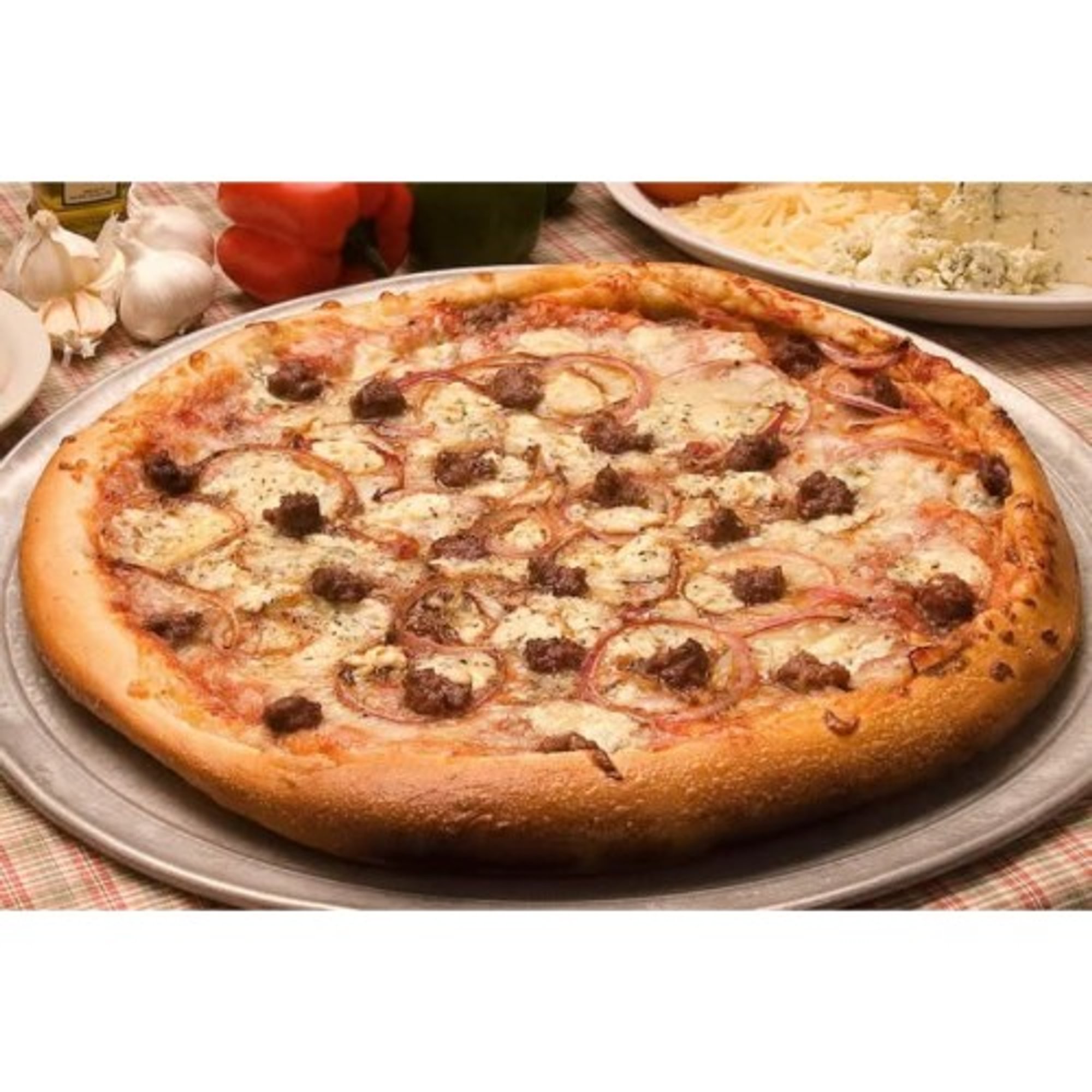 Beef Gorgonzola Pizza