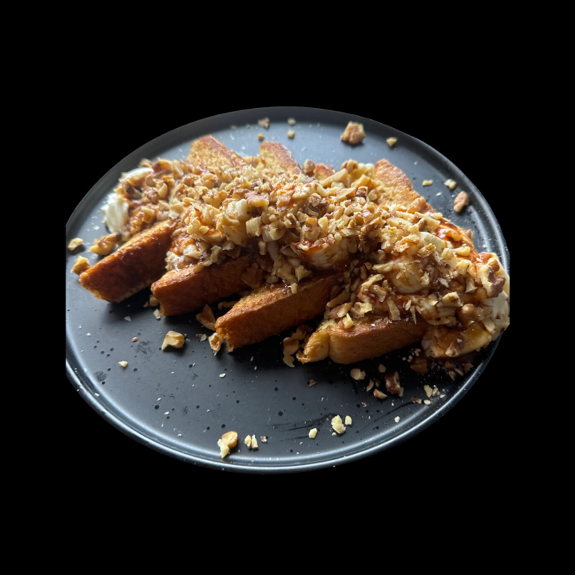 Cajeta y Nuez French Toast