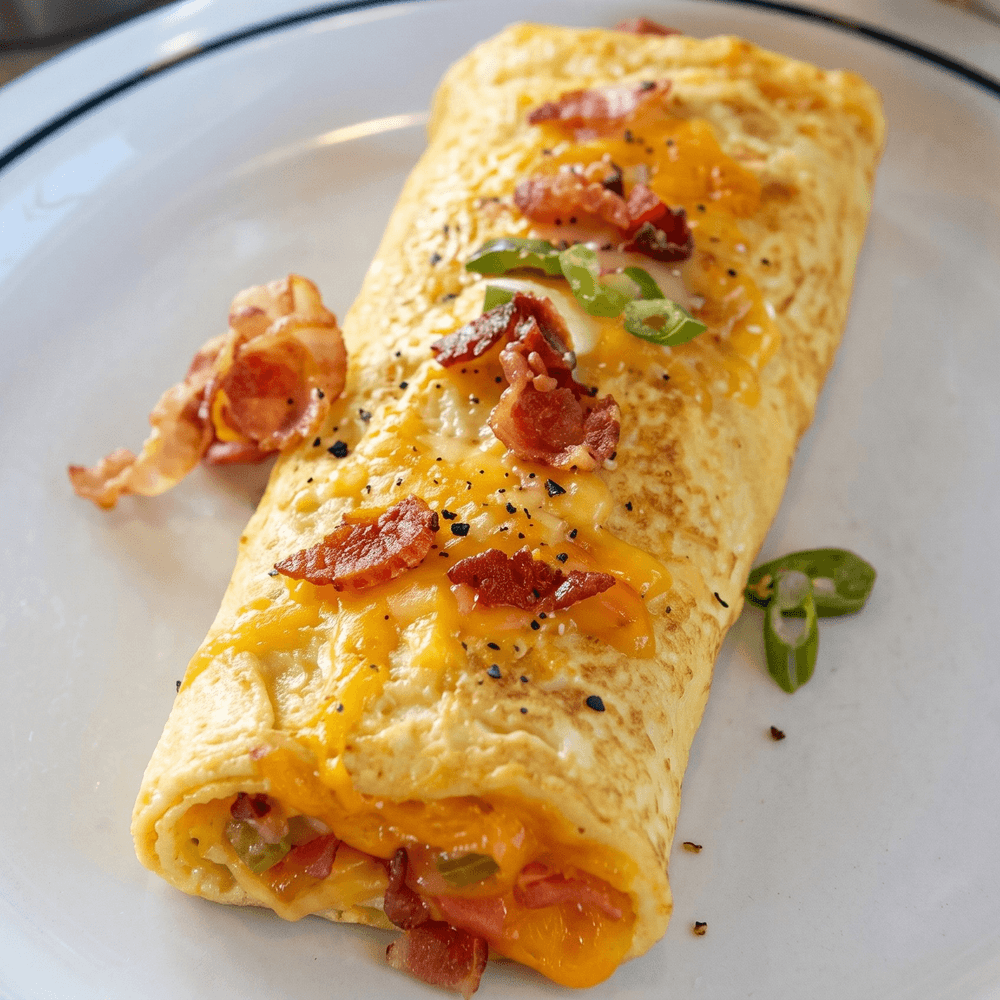Bacon & Cheese Omelet