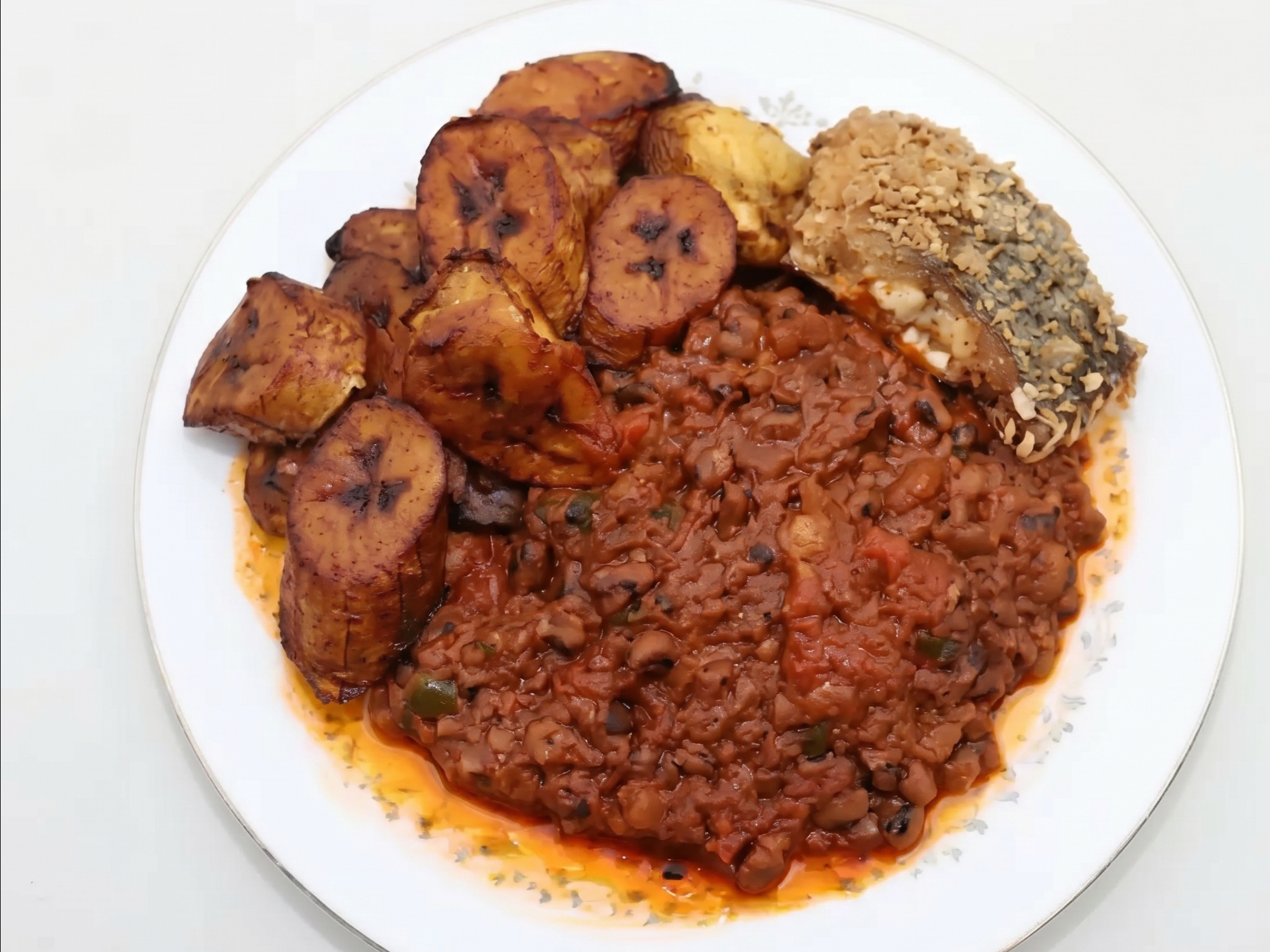 Beans And Sweet Plantains Lg
