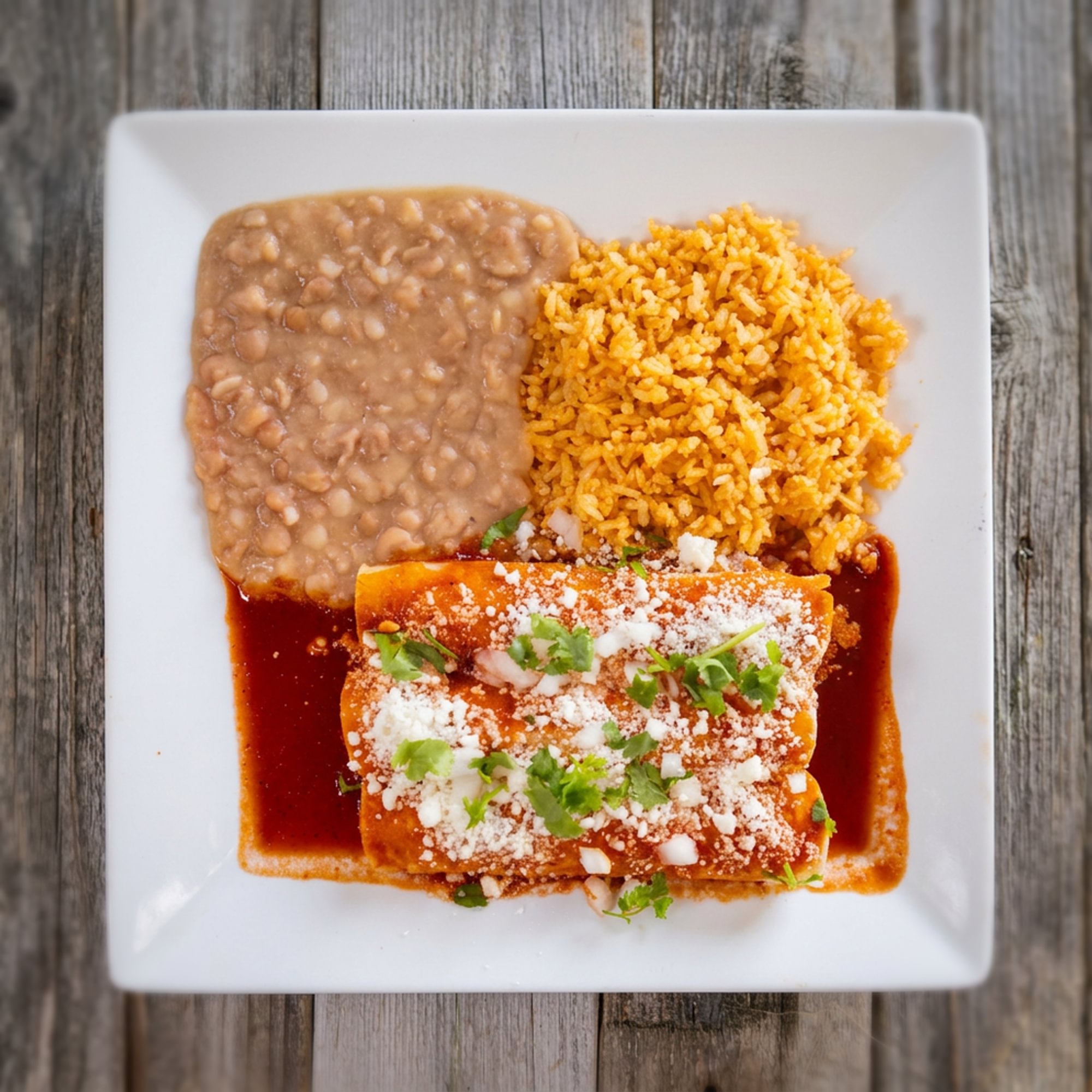 3 Enchiladas