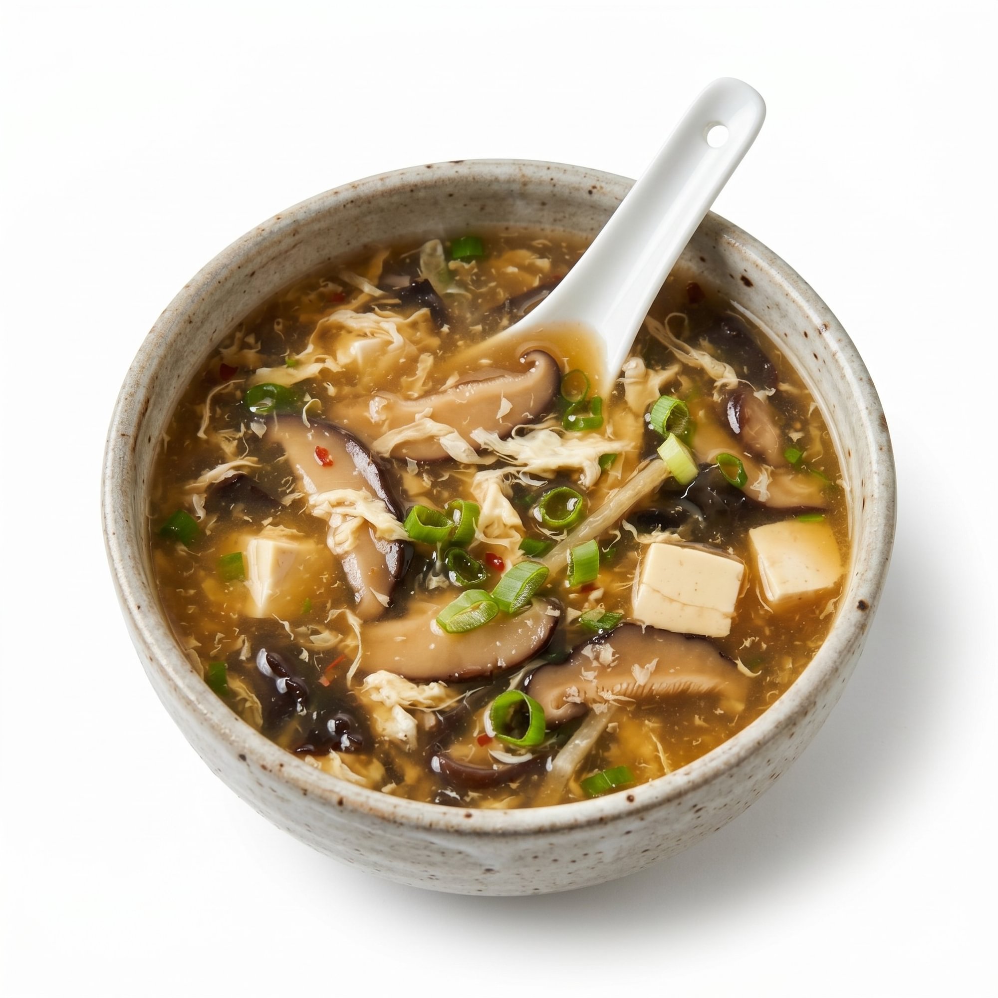 Veggie Hot and Sour Soup