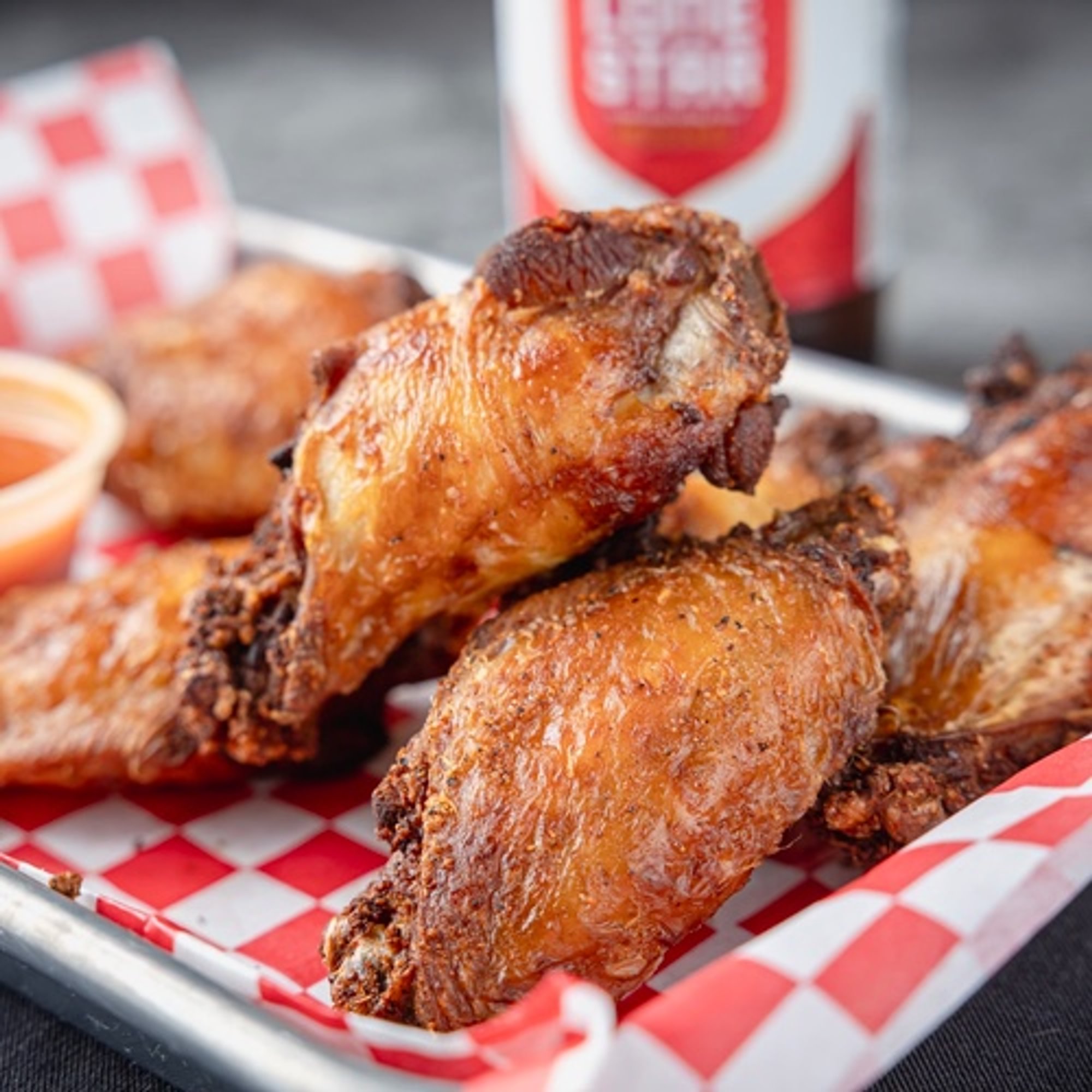 Wing (4pcs) + Fries + 24oz Soda