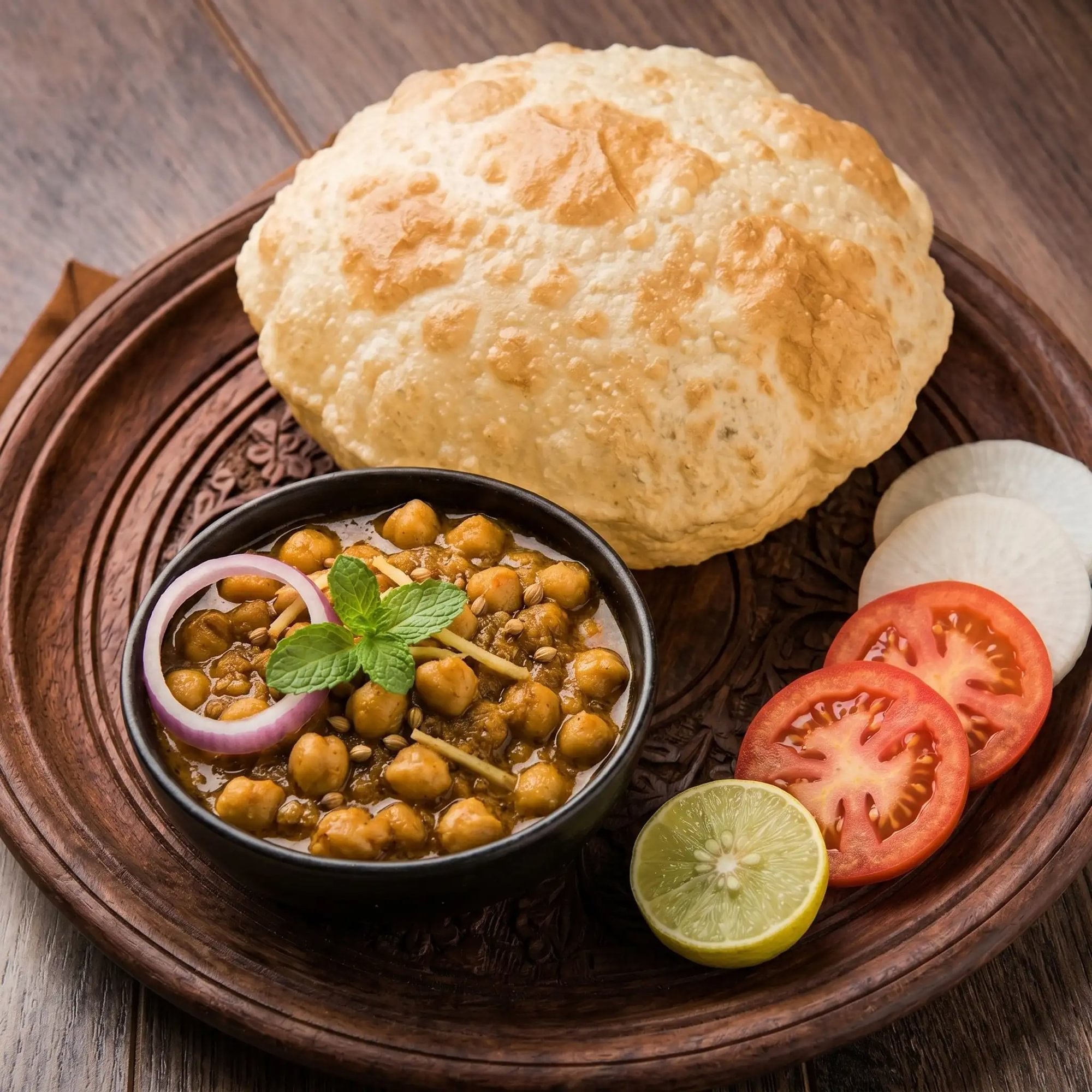 Chole Bhature Combo