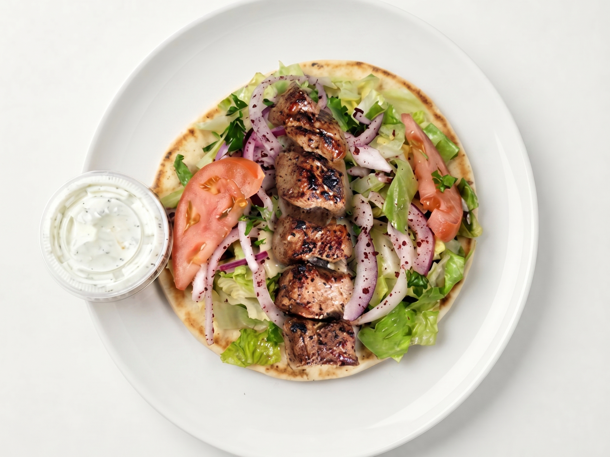 Lamb Shish Kebab Sandwich