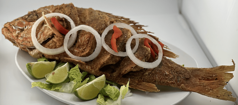 Whole Fried Snapper