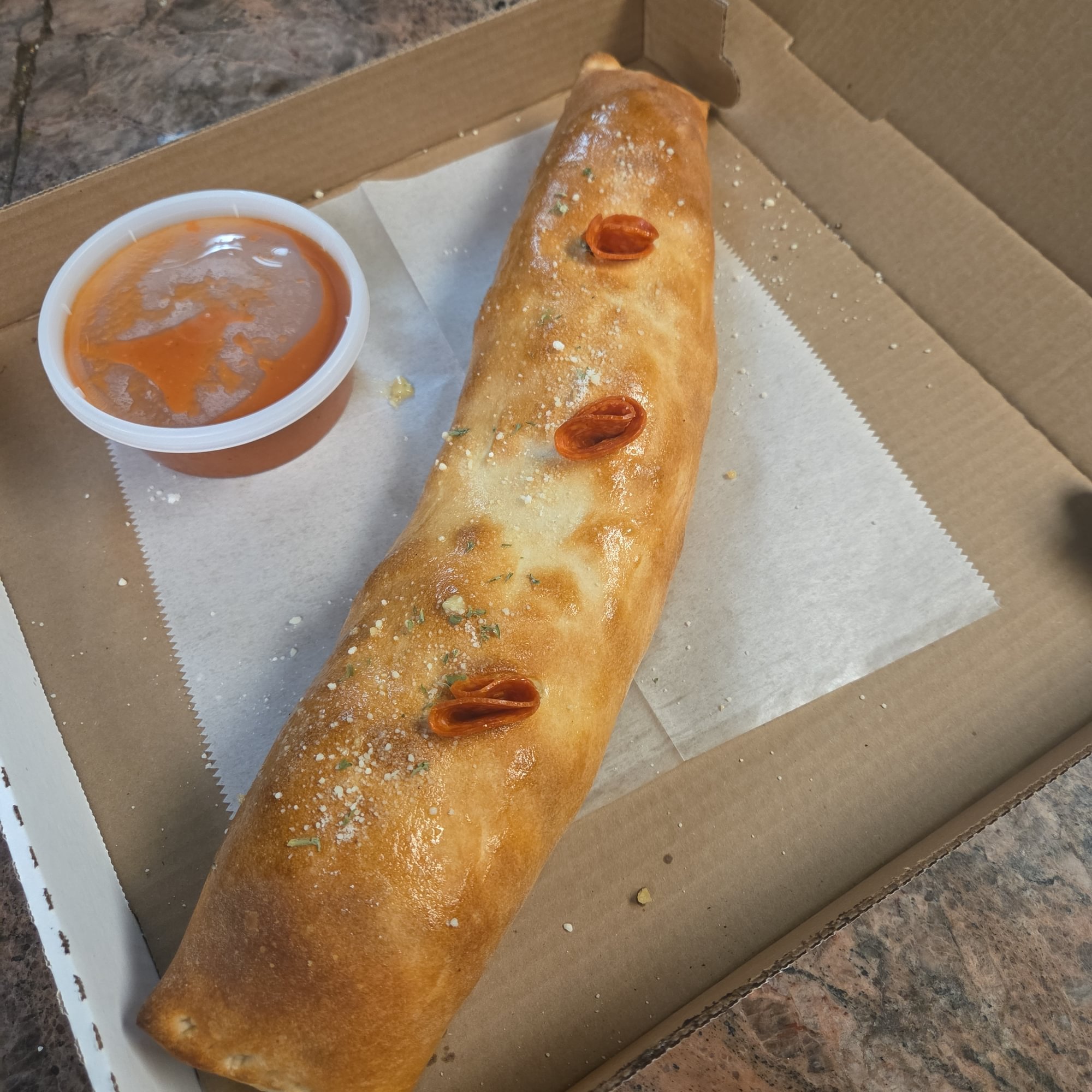 Large Pepperoni & Mozzarella Stromboli