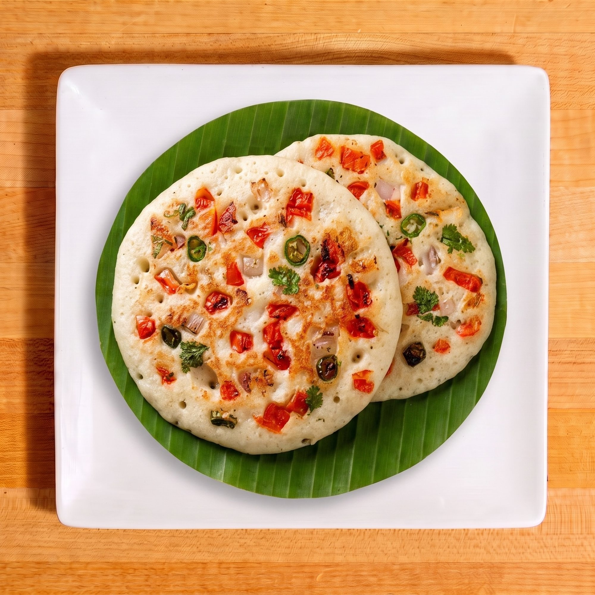 Vegetable Uttappam