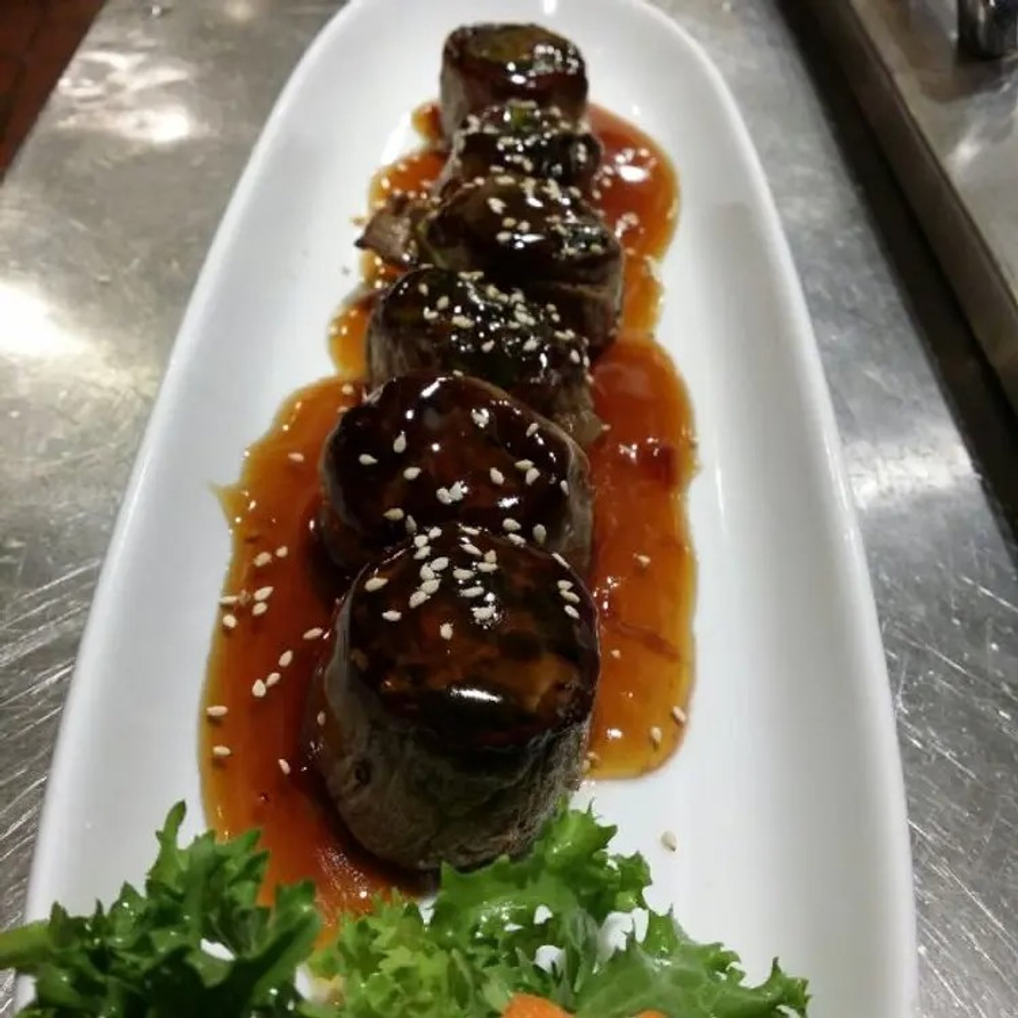 Beef Nagimaki Appetizer