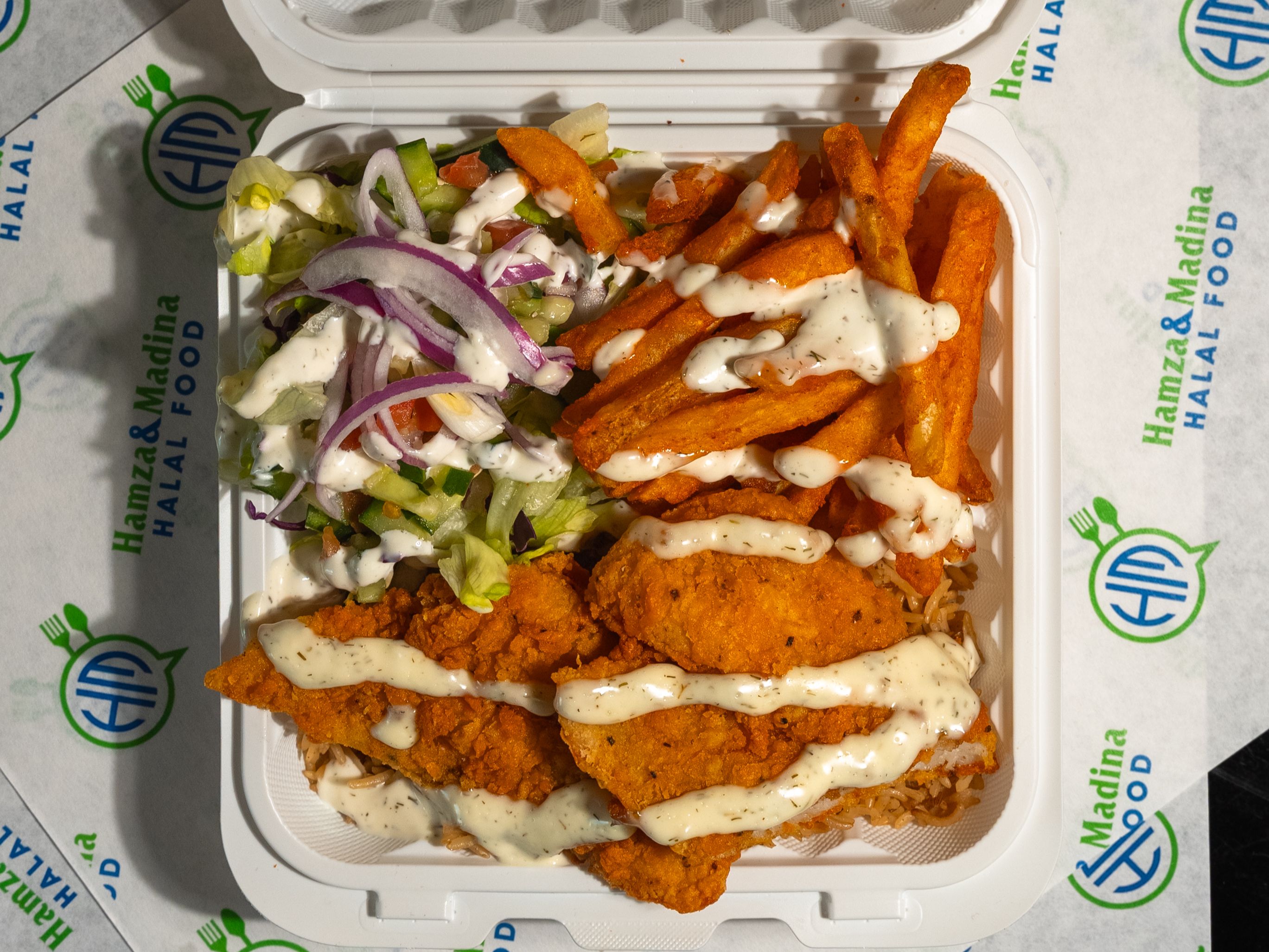 Fish Over Rice