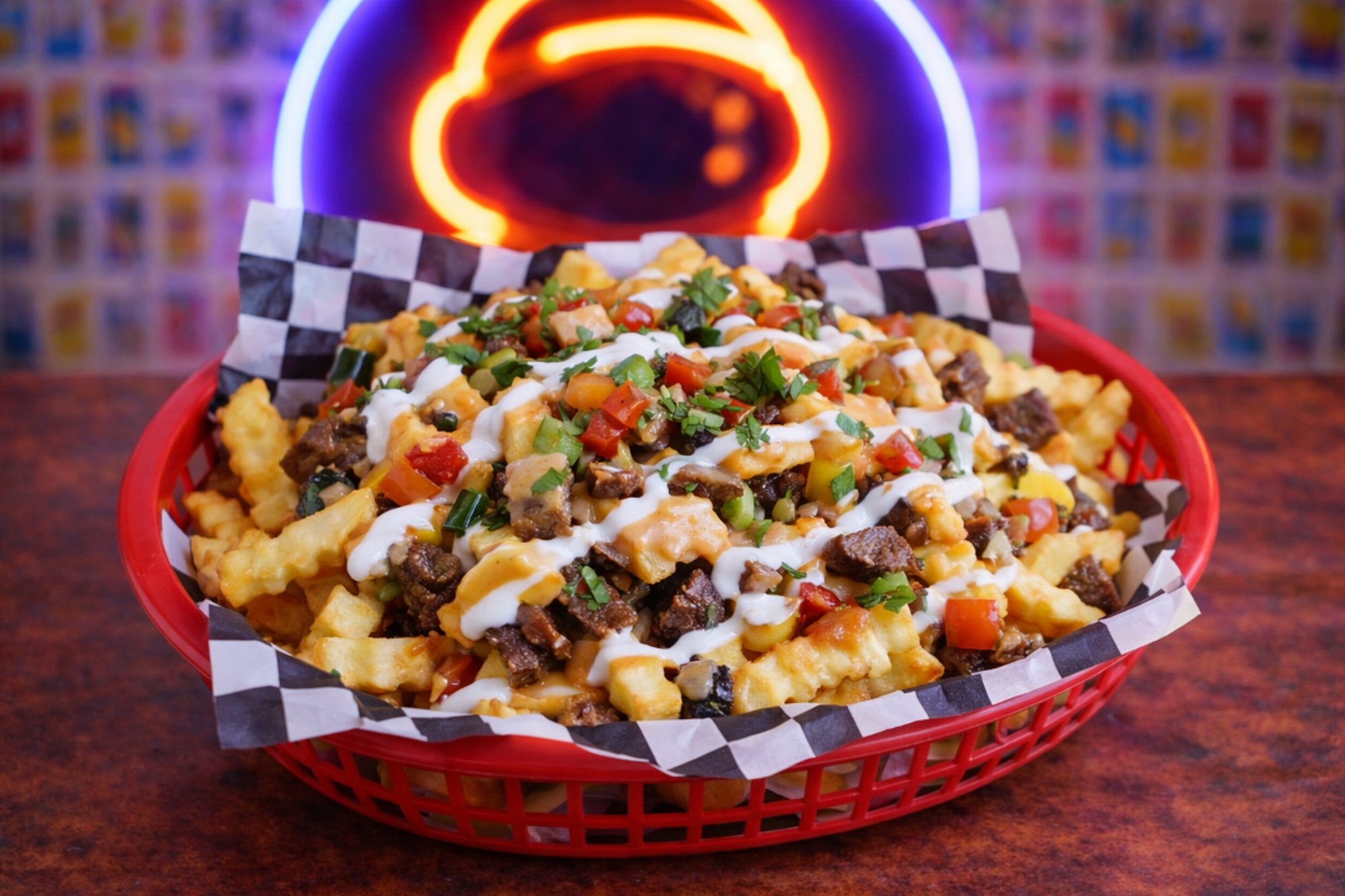 Loaded Fajita Fries