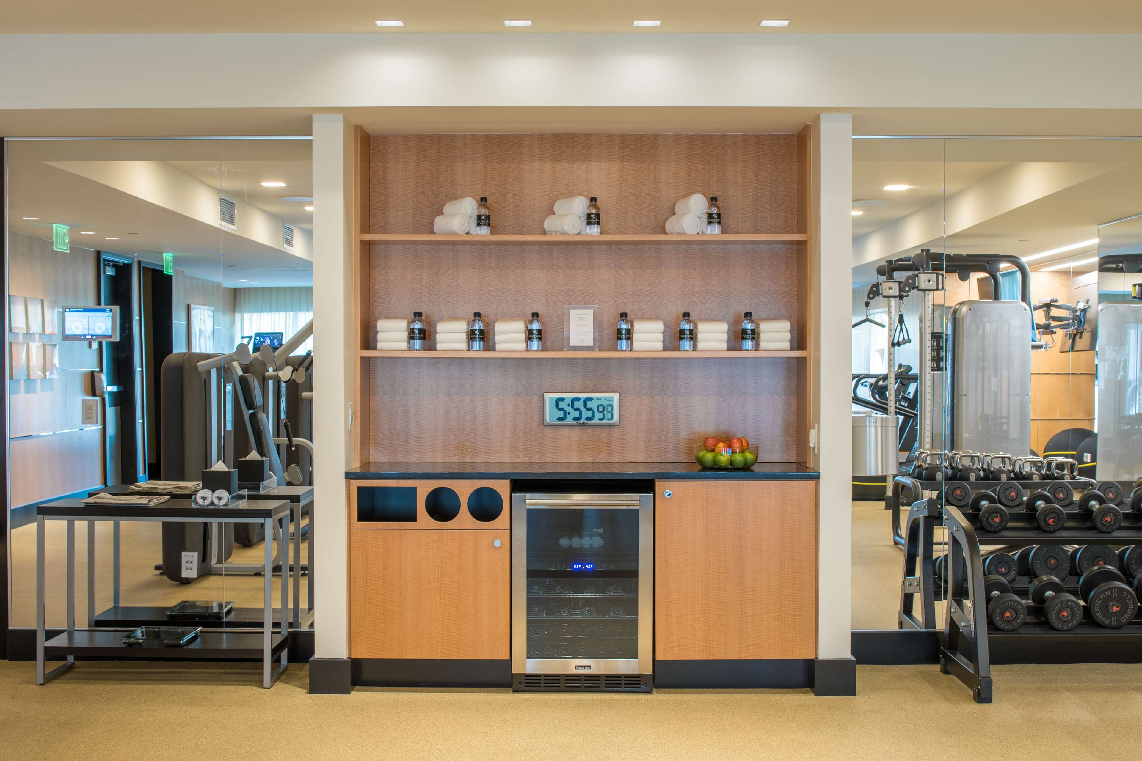 Health club  fitness center  gym