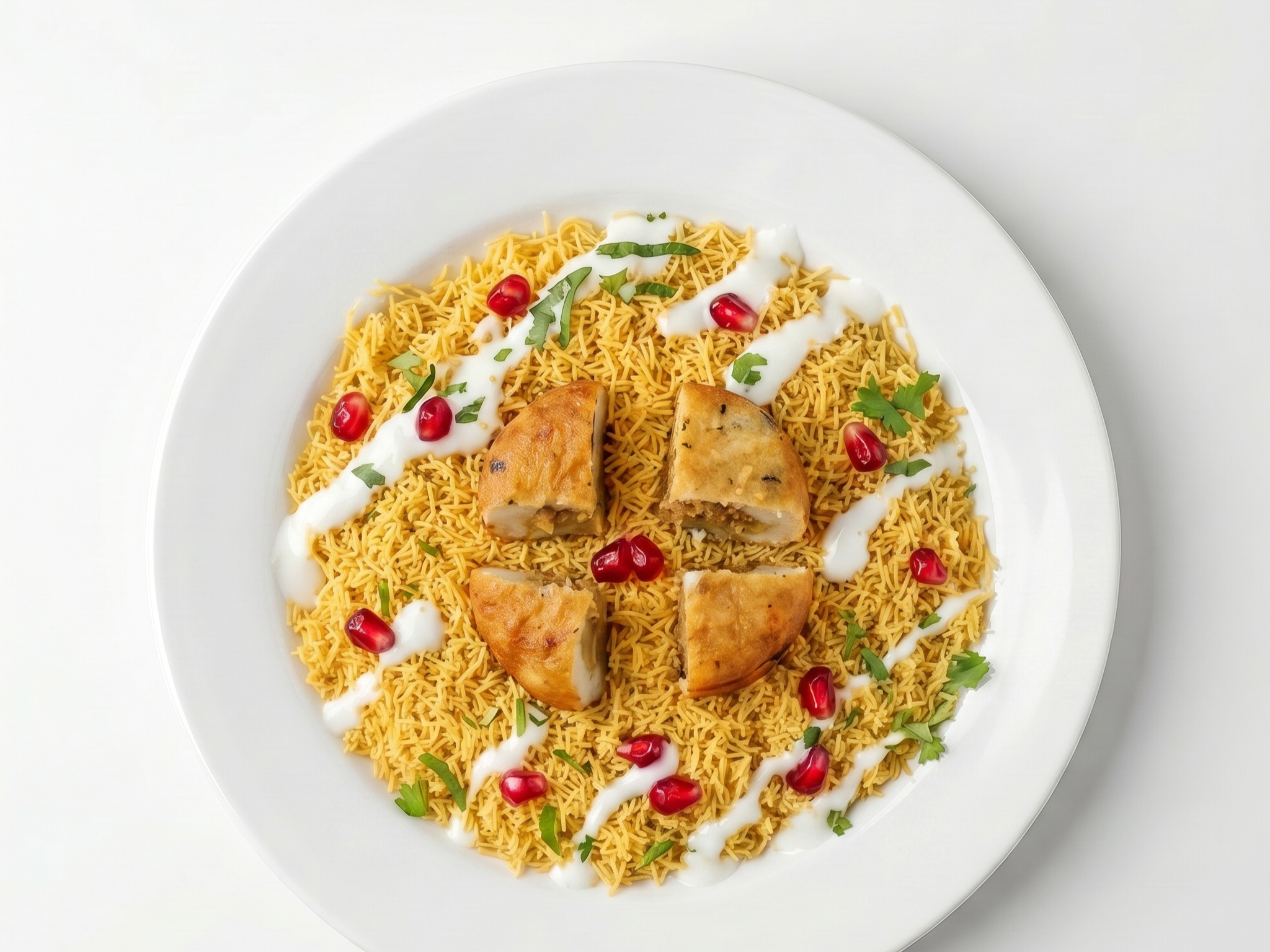 Aloo Tikki Chaat