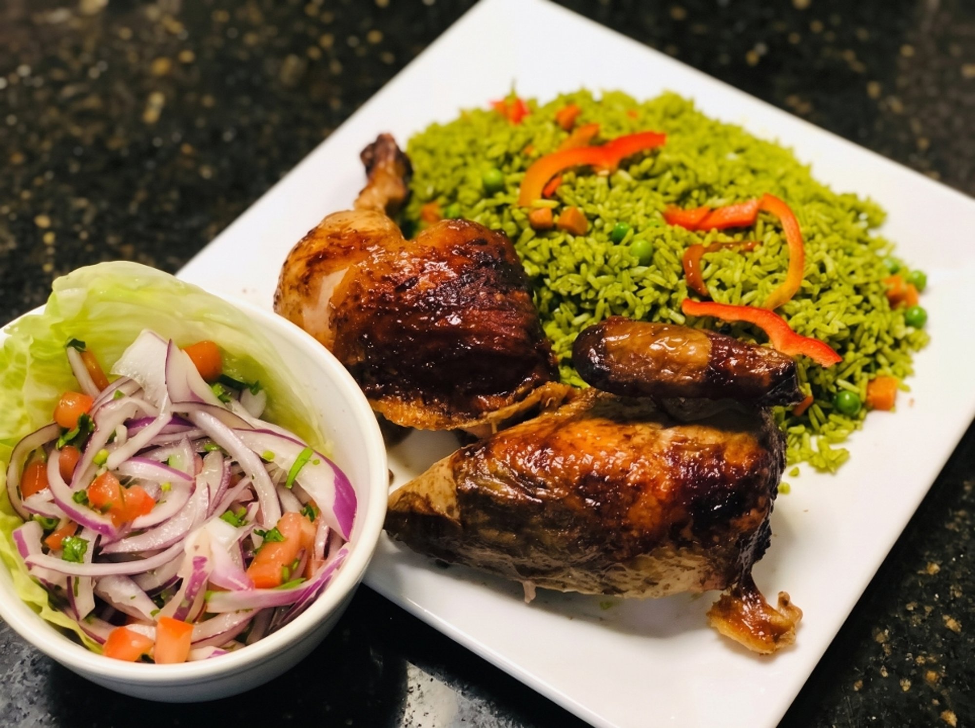 Half Chicken Dark Combo