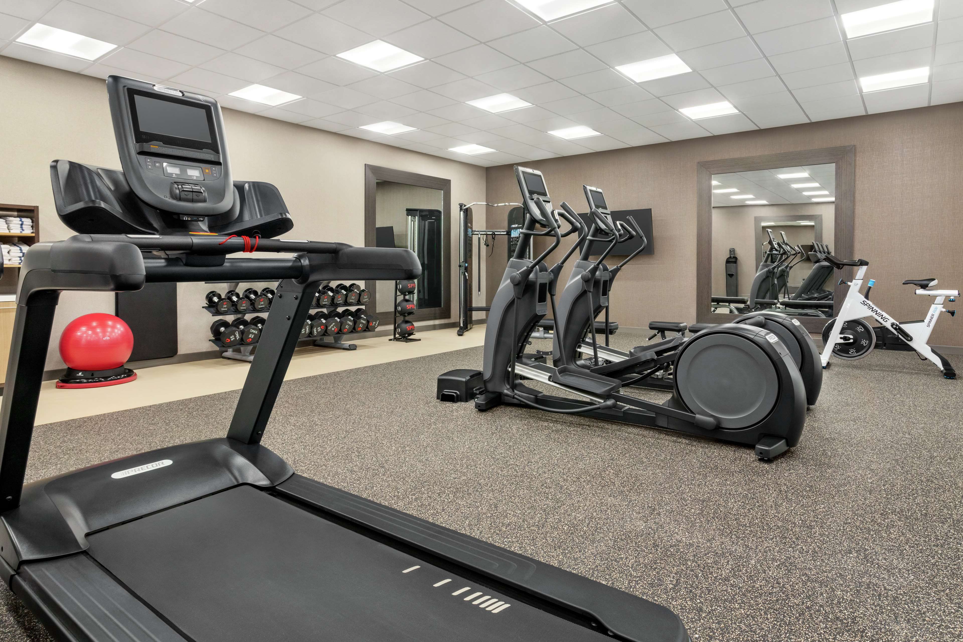 Health club  fitness center  gym