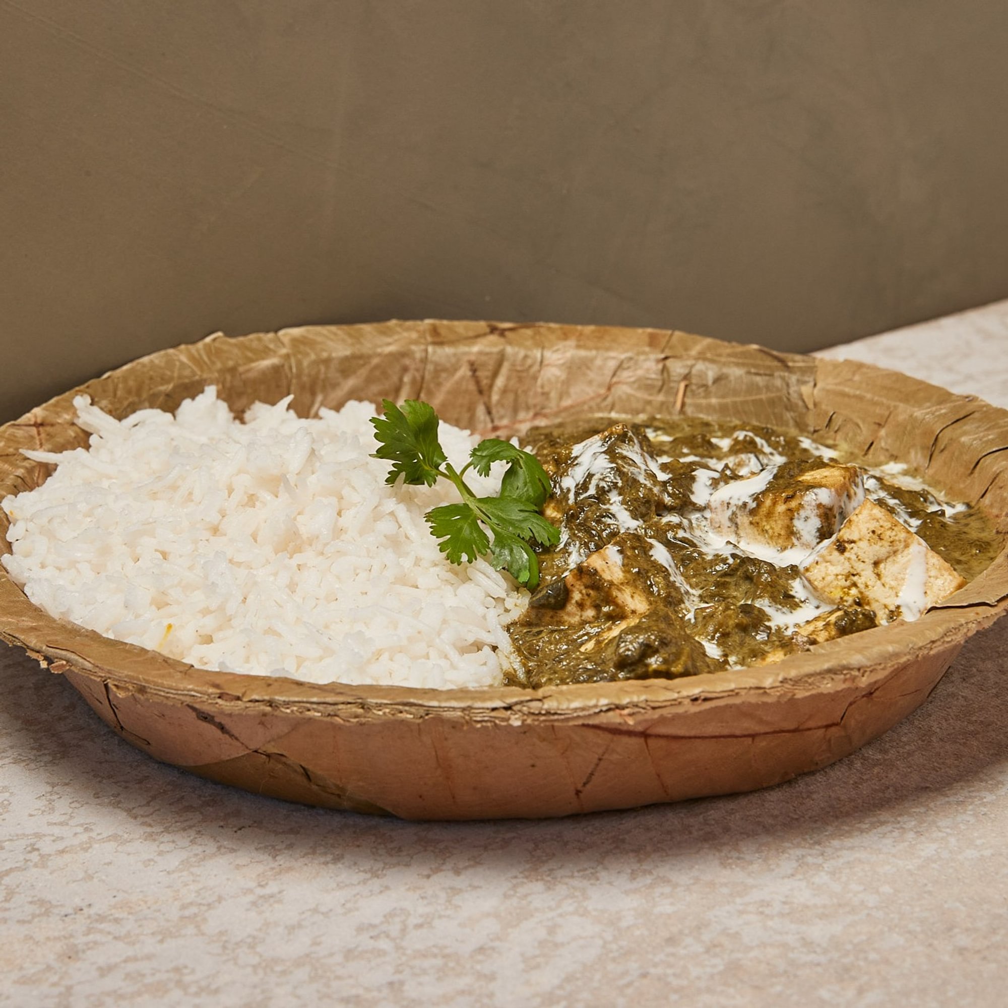 SAAG CURRY BOWL