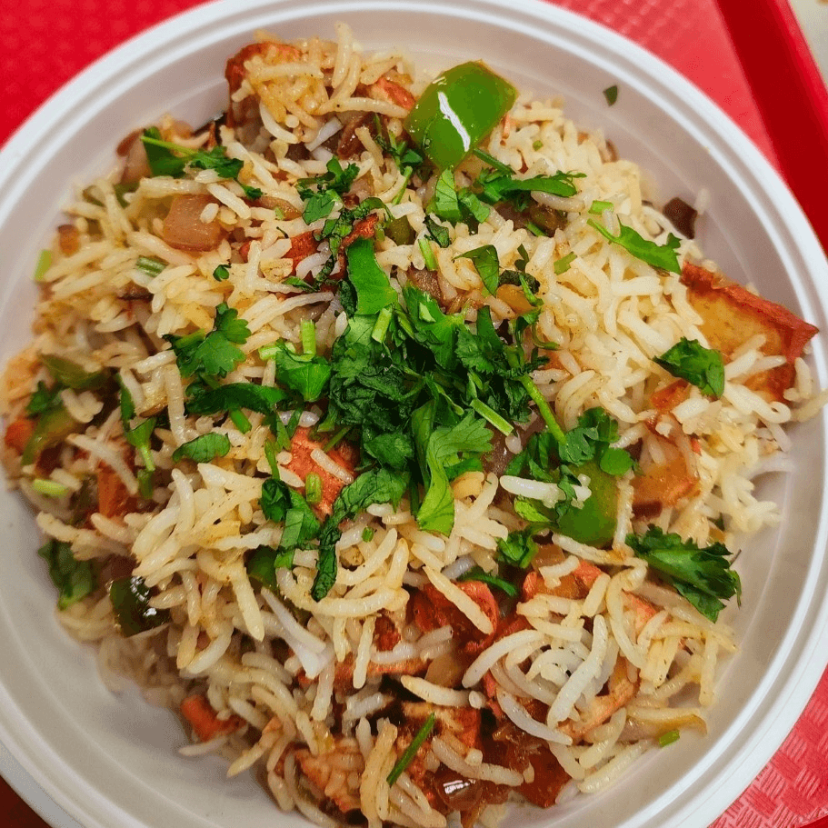 Tava Chicken Pulao