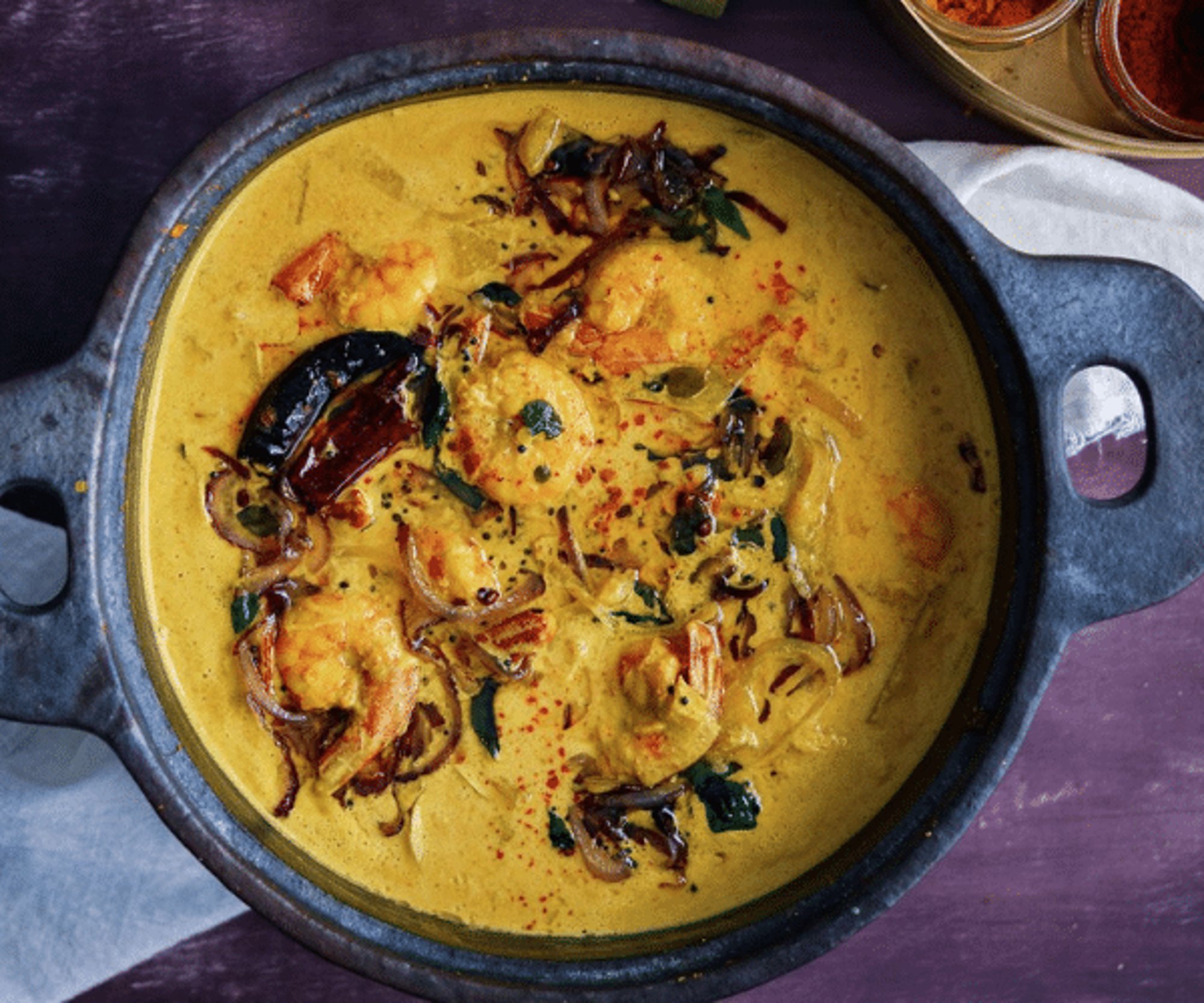 SHRIMP MANGO CURRY